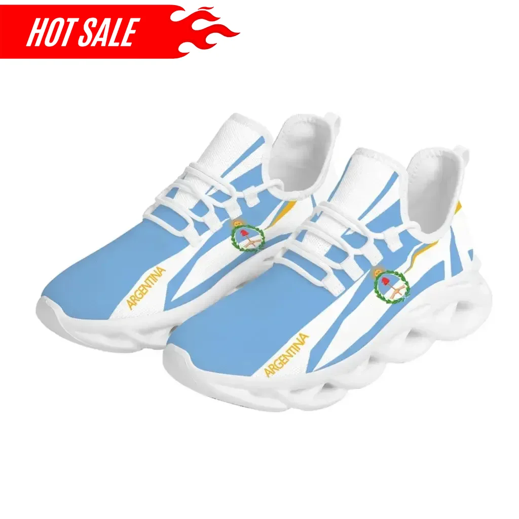 Men'S Shoes Liberty - Sepatu Kasual Desain Bendera Argentina, Motif