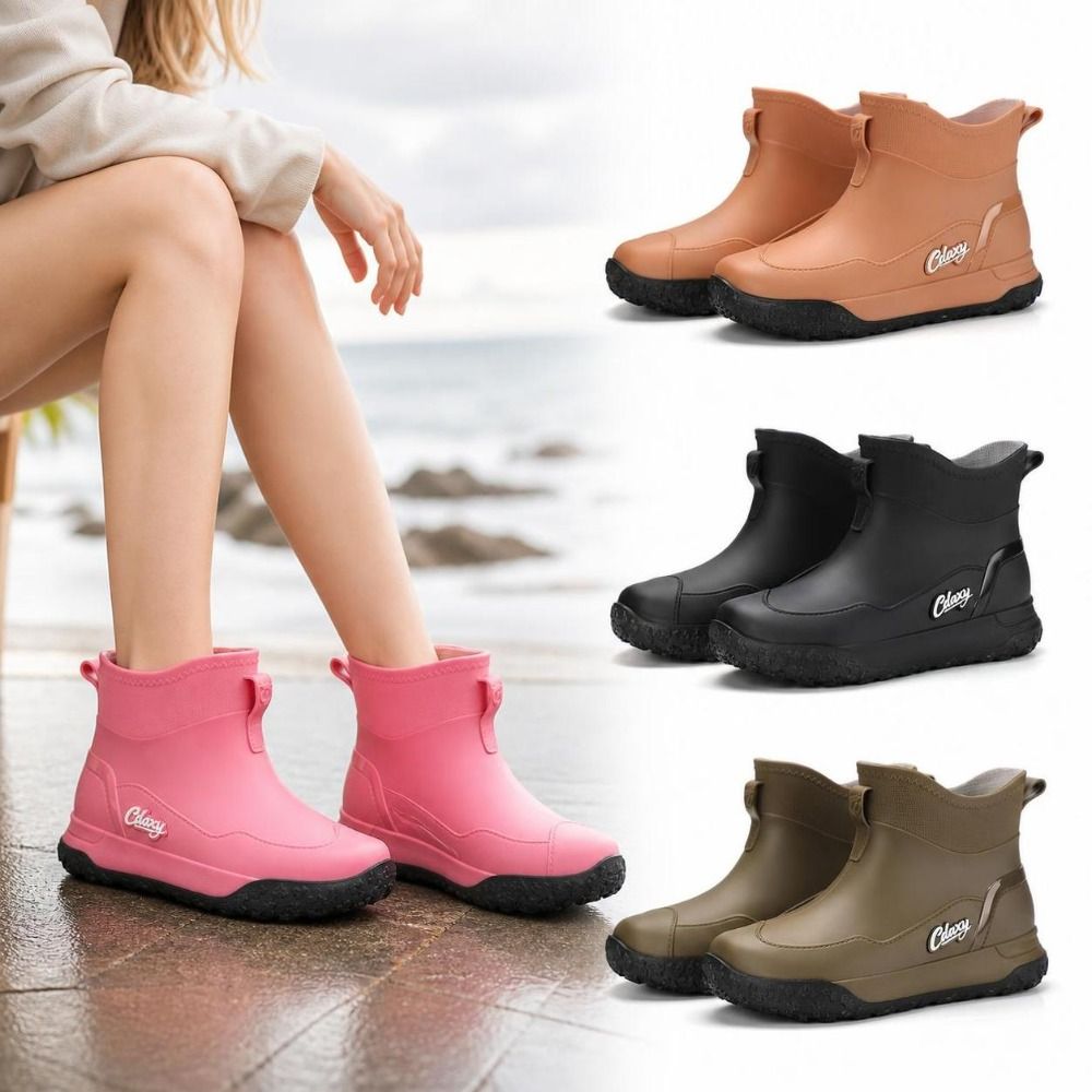 Men'S Shoes Water Resistant - Sepatu Bot Hujan Pendek Anti Air