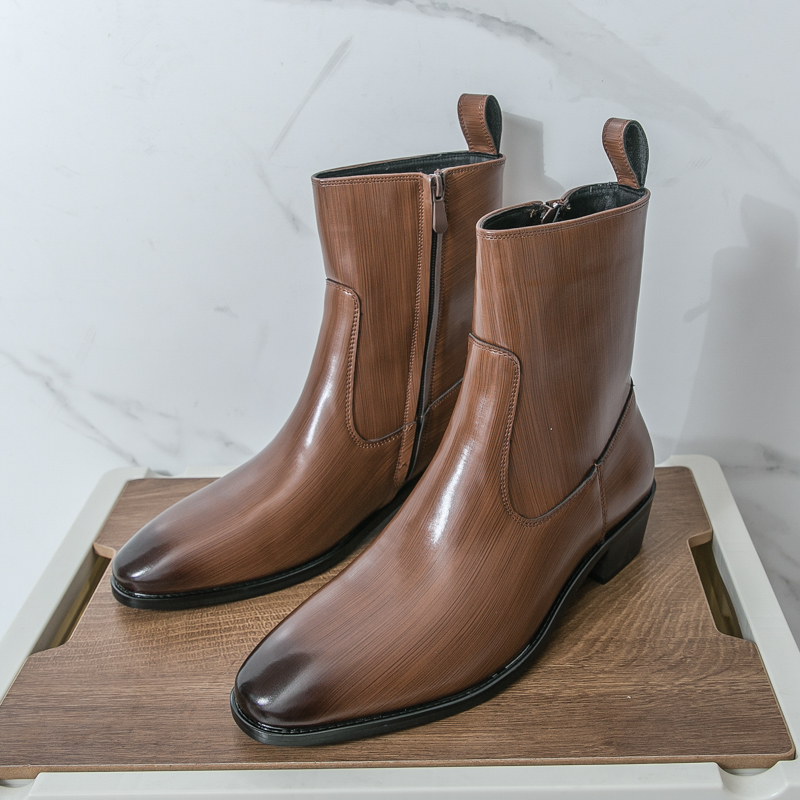 Sepatu Boots Chelsea Kulit Kas - Men'S Shoes Hey Dude ulasan dan harga