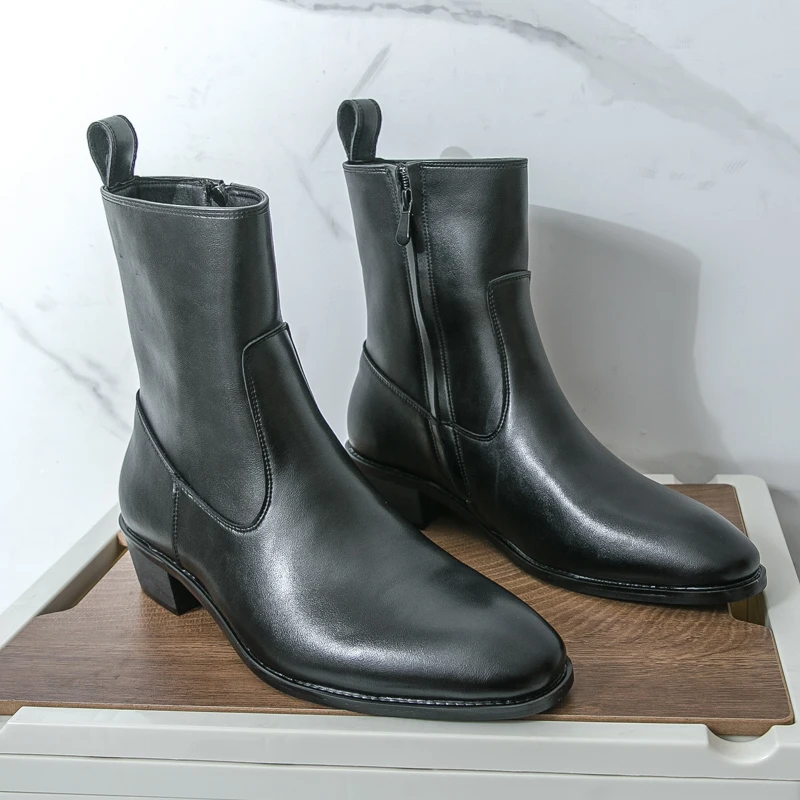 Sepatu Boots Chelsea Kulit Kas - Men'S Shoes Hey Dude ulasan dan harga