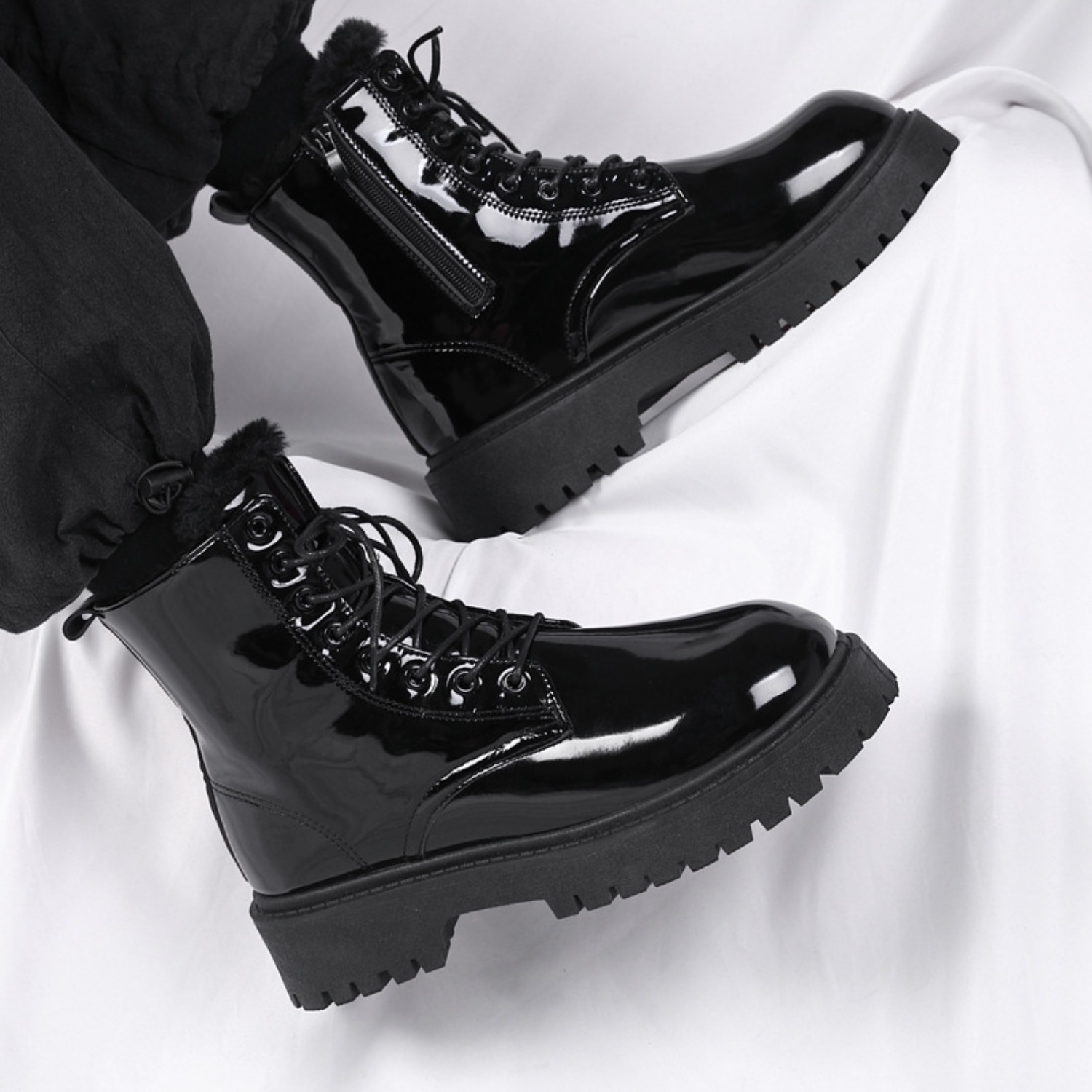 Sepatu bot pria berbulu hangat - Men'S Shoes Hoka Sale ulasan dan harga