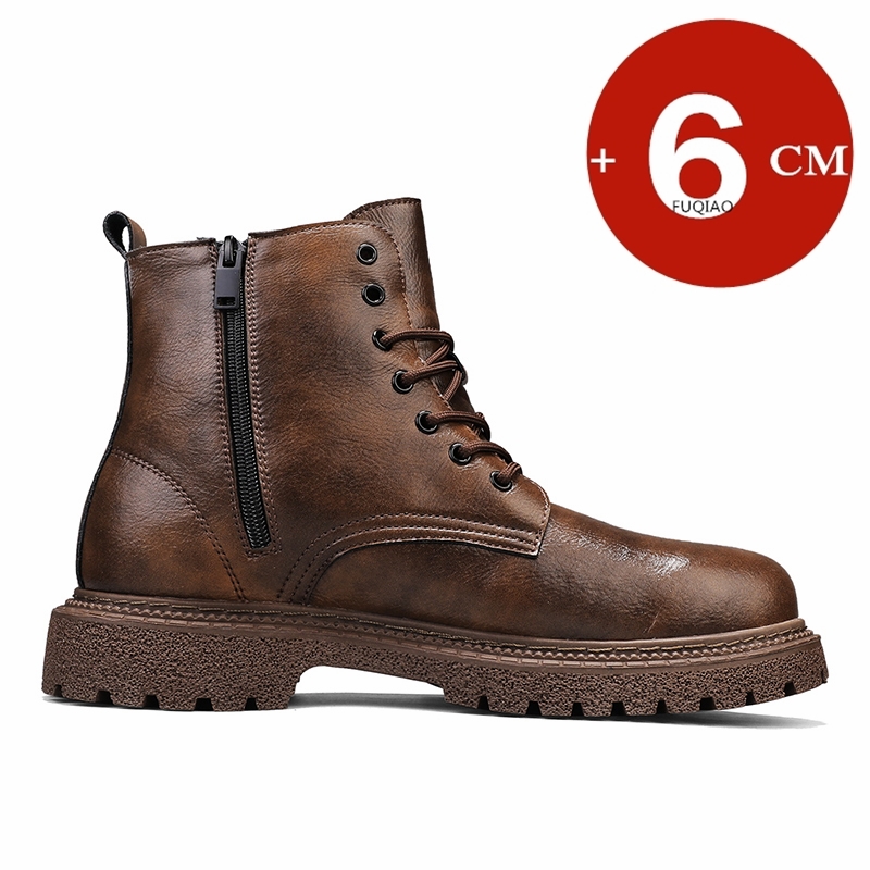 Sepatu Boots Pria Penambah Tin - Men'S Shoes Increase Height ulasan dan harga