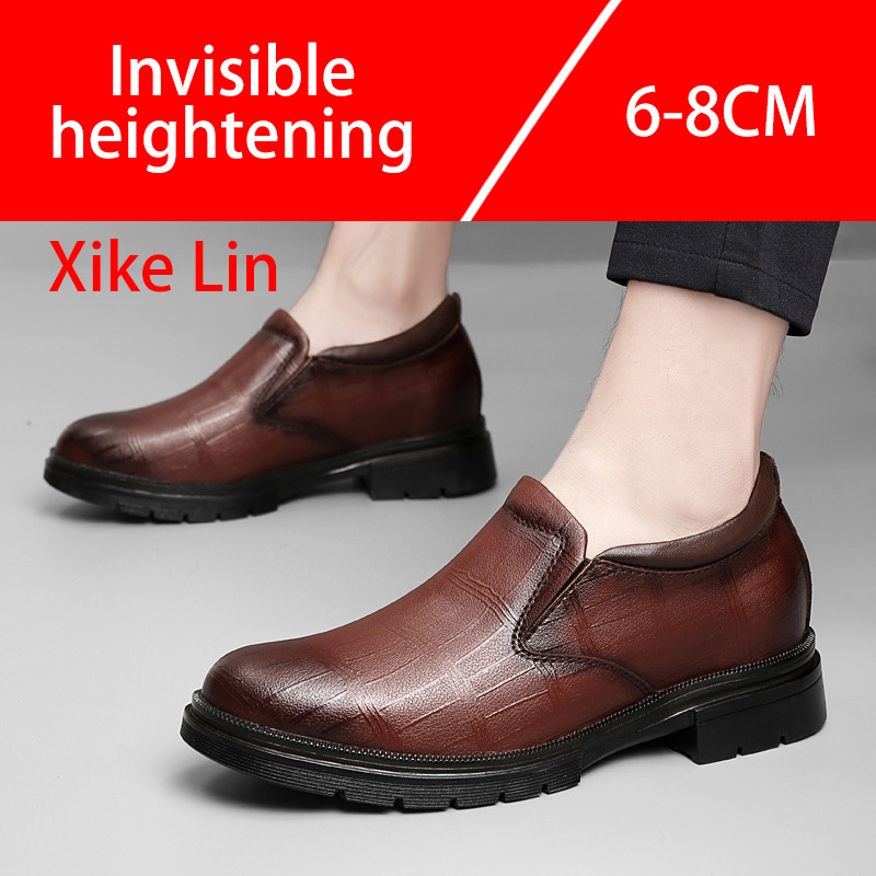 Sepatu Kulit Pria Kasual Desai - Men'S Shoes Increase Height ulasan dan harga