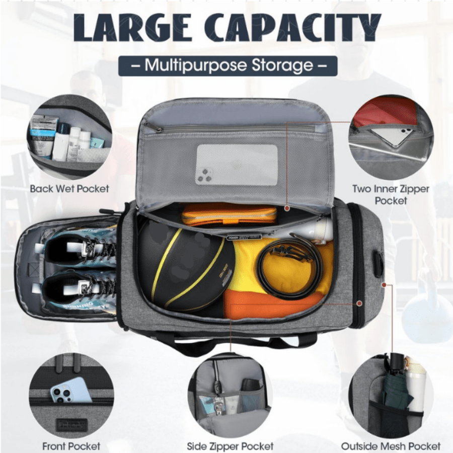 Tas Olahraga 55L untuk Pria &  - Men'S Shoes Water Resistant ulasan dan harga