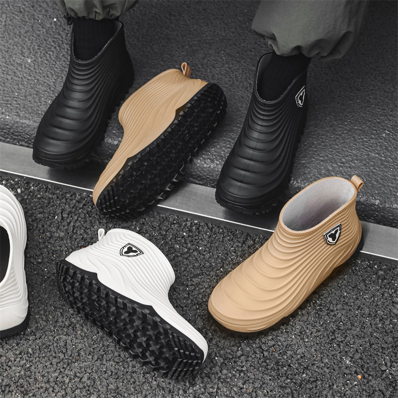 Sepatu Hujan Pria Fashion Taha - Men'S Shoes Water Resistant ulasan dan harga