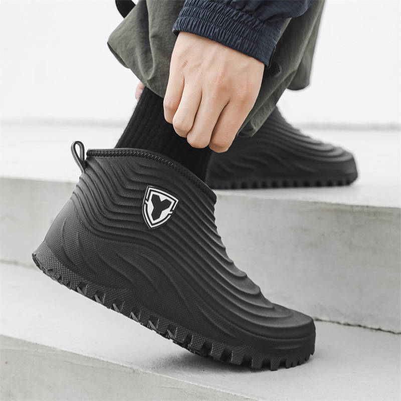 Sepatu Hujan Pria Fashion Taha - Men'S Shoes Water Resistant ulasan dan harga