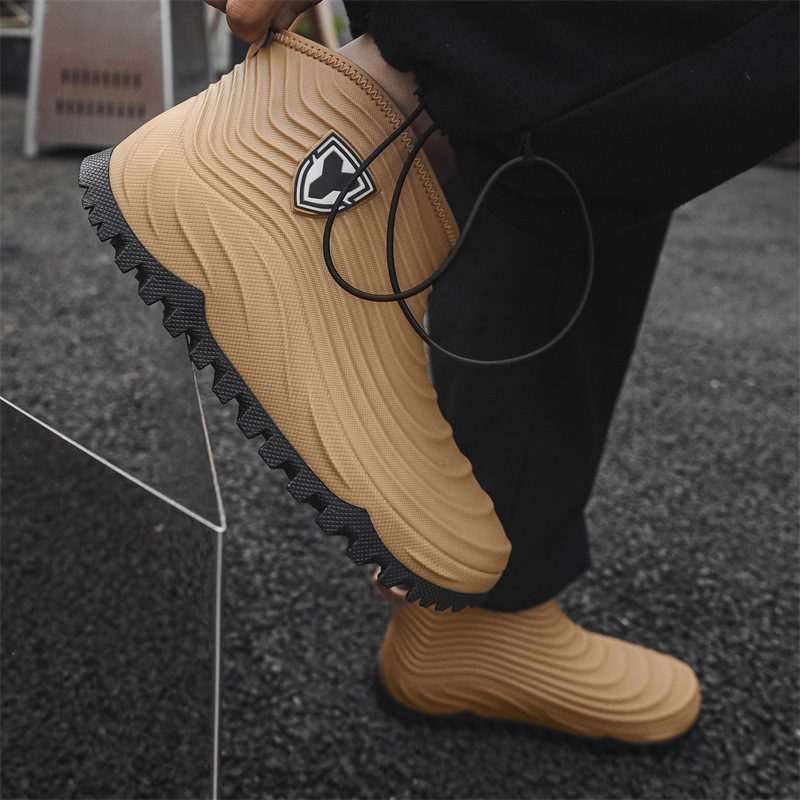 Sepatu Hujan Pria Fashion Taha - Men'S Shoes Water Resistant ulasan dan harga