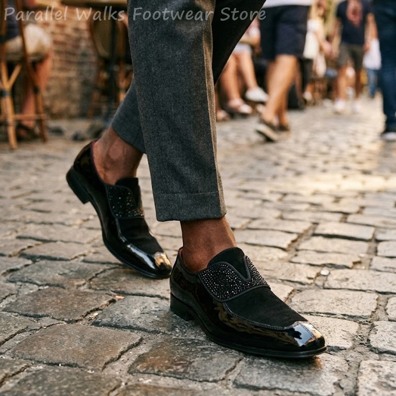 Sepatu Loafer Pria Hitam Kulit - Men'S Shoes Smart ulasan dan harga