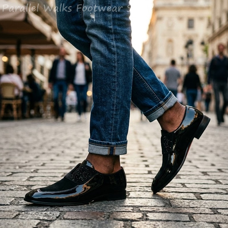 Sepatu Loafer Pria Hitam Kulit - Men'S Shoes Smart ulasan dan harga