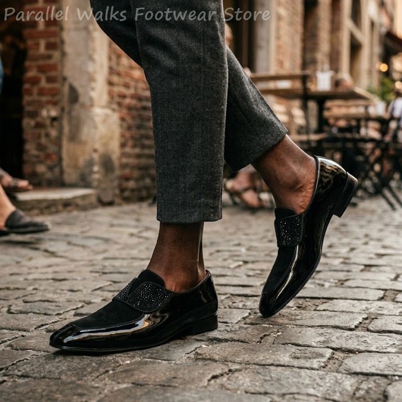Sepatu Loafer Pria Hitam Kulit - Men'S Shoes Smart ulasan dan harga