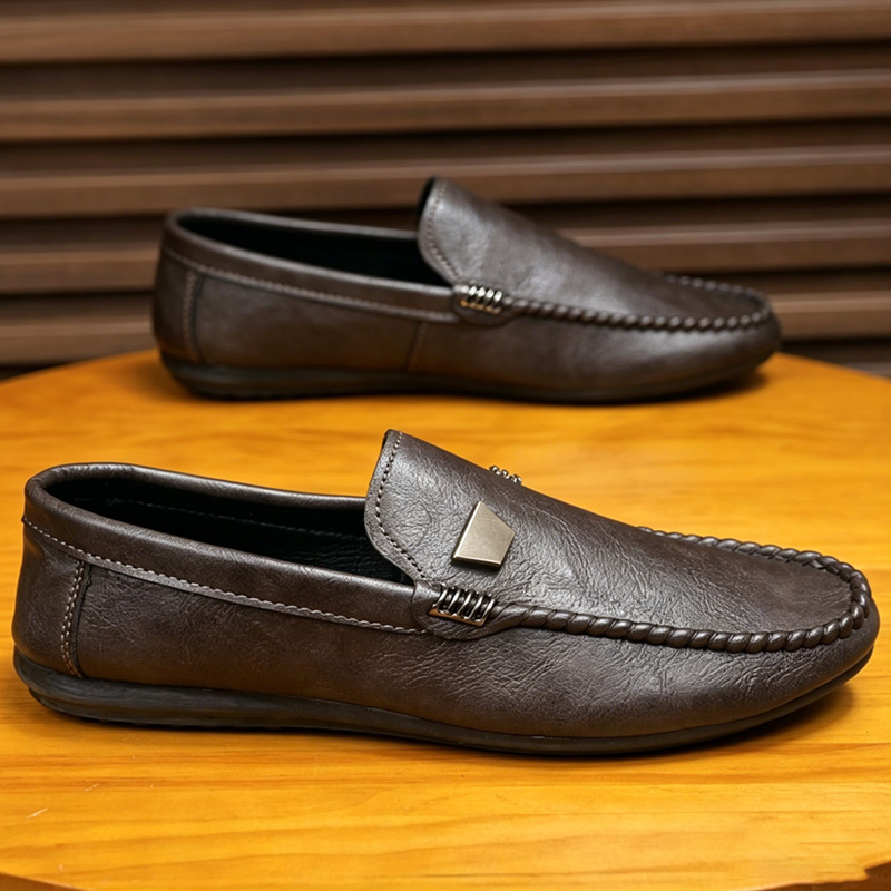 Sepatu Kulit Pria Gaya Inggris - Men'S Shoes Hey Dude ulasan dan harga