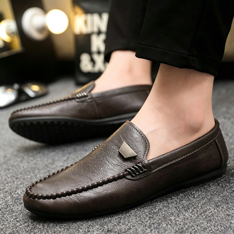 Sepatu Kulit Pria Gaya Inggris - Men'S Shoes Hey Dude ulasan dan harga