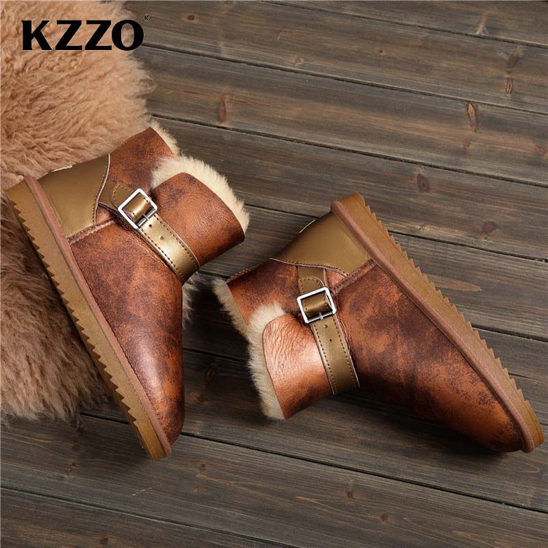 KZZO 2025 Sepatu Bot Salju Mus - Men'S Shoes Hey Dude ulasan dan harga