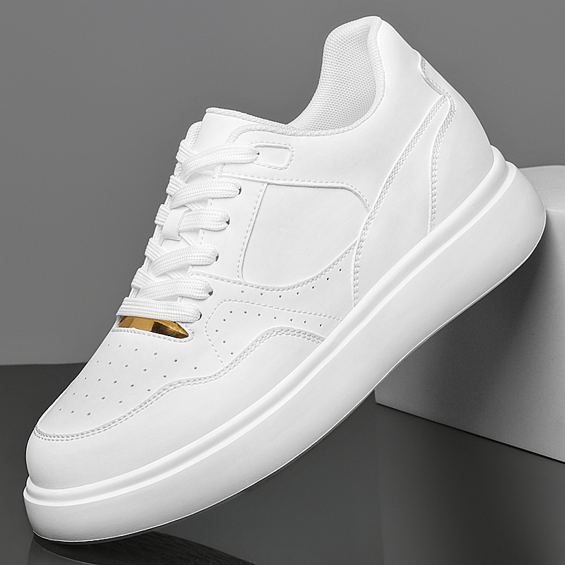 Sepatu Skate Pria Kulit Imitas - Men'S Shoes Increase Height ulasan dan harga