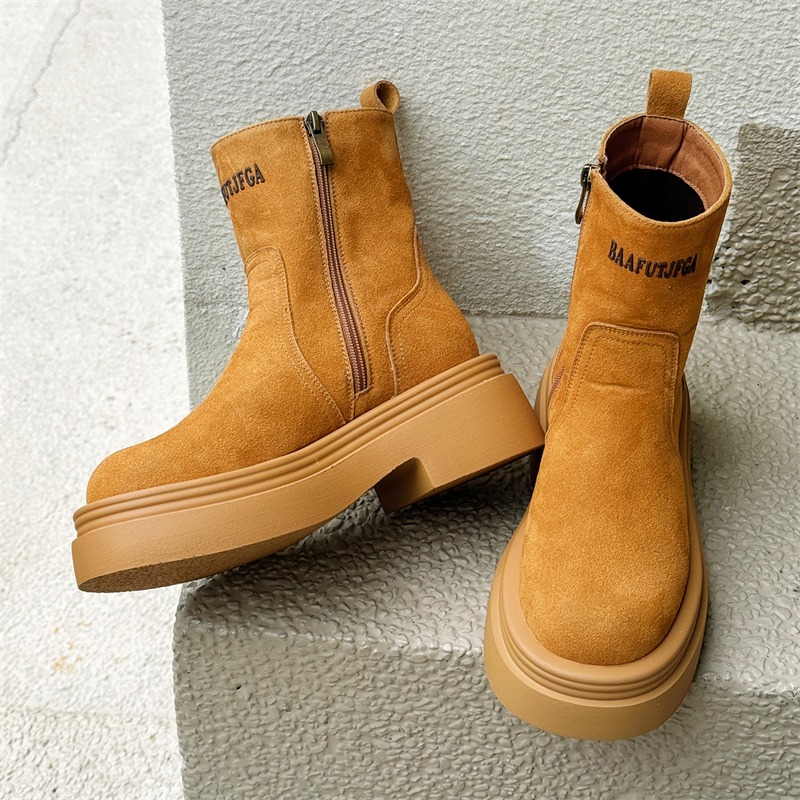 Sepatu Bot Pendek Gaya Pasanga - Men'S Shoes Increase Height ulasan dan harga