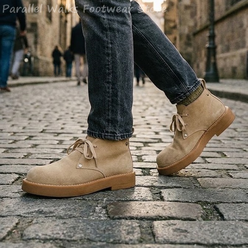 Sepatu Bot Pria Klasik Bahan S - Men'S Shoes Smart ulasan dan harga