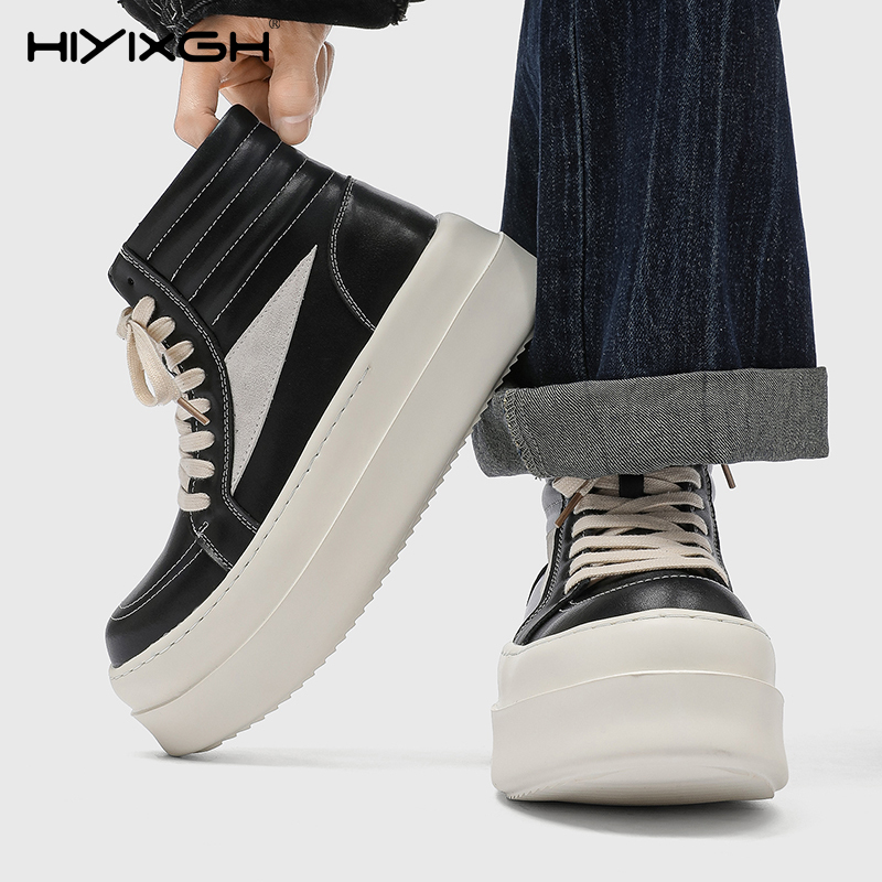 Sepatu Boots Chunky Pria Penam - Men'S Shoes Increase Height ulasan dan harga