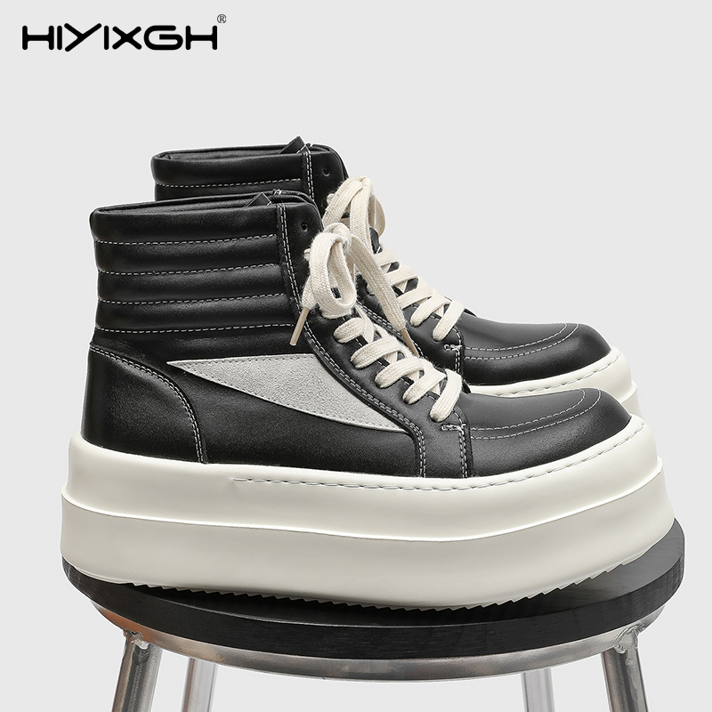 Sepatu Boots Chunky Pria Penam - Men'S Shoes Increase Height ulasan dan harga