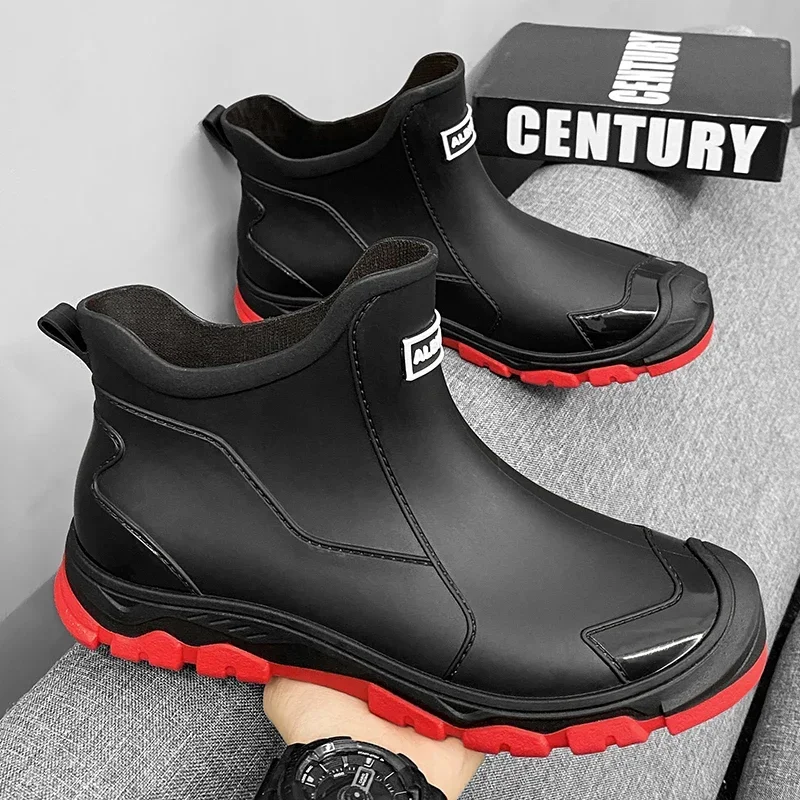 Sepatu Bot Hujan Pendek Pria y - Men'S Shoes Water Resistant ulasan dan harga