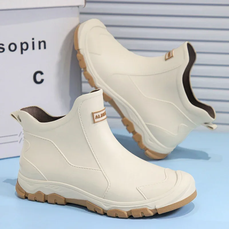 Sepatu Bot Hujan Pendek Pria y - Men'S Shoes Water Resistant ulasan dan harga