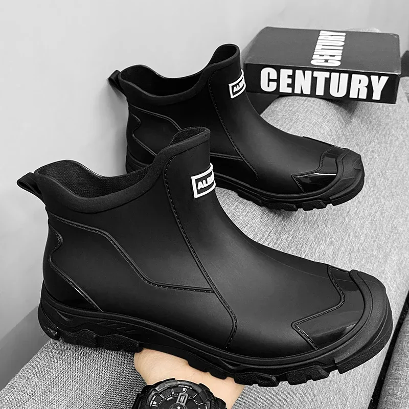 Sepatu Bot Hujan Pendek Pria y - Men'S Shoes Water Resistant ulasan dan harga