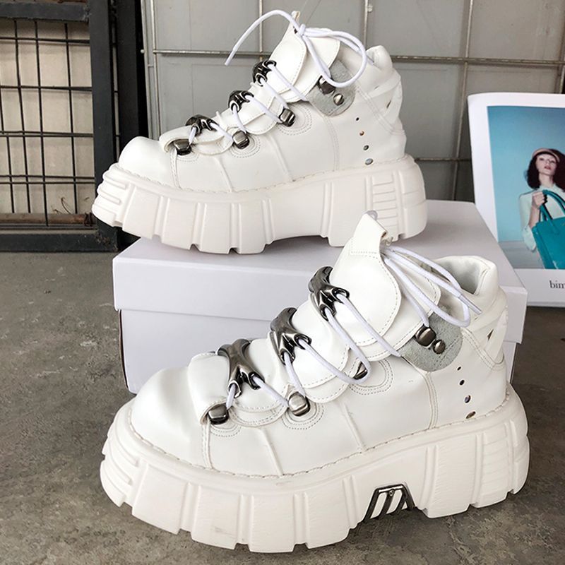 Sepatu Platform Punk Goth Kuli - Men'S Shoes Hey Dude ulasan dan harga